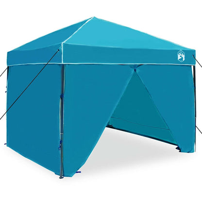 Tenda Gazebo Blu 243 x 243 x 251 cm Tessuto | homemem39