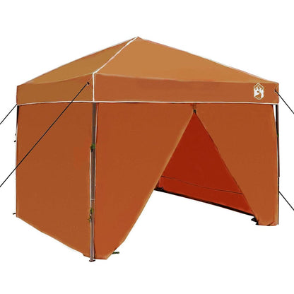 Tenda Gazebo Arancione 243 x 243 x 251 cm Tessuto