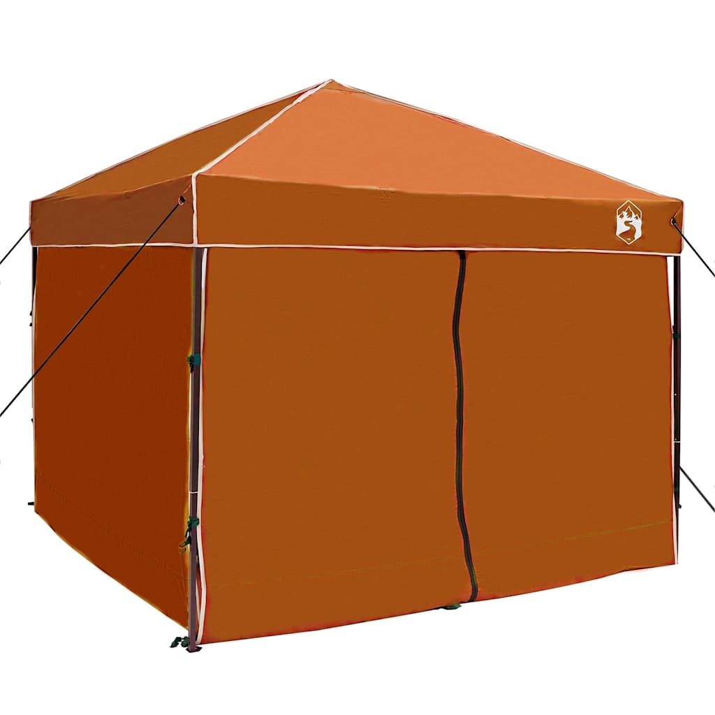Tenda Gazebo Arancione 243 x 243 x 251 cm Tessuto | homemem39