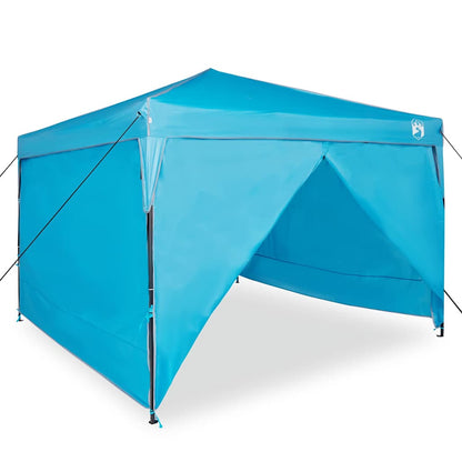 Tenda Gazebo Blu 290 x 290 x 251 cm Tessuto | homemem39