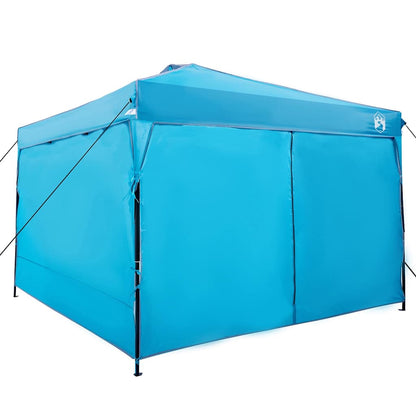Tenda Gazebo Blu 290 x 290 x 251 cm Tessuto