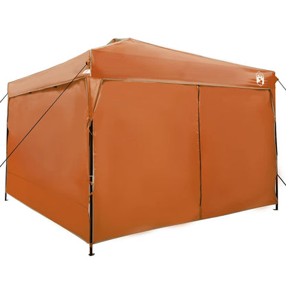 Tenda Gazebo Arancione 290 x 290 x 251 cm Tessuto