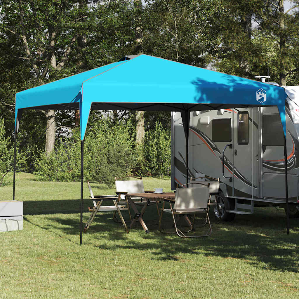 Tenda Gazebo Blu 290 x 290 x 251 cm Tessuto | homemem39