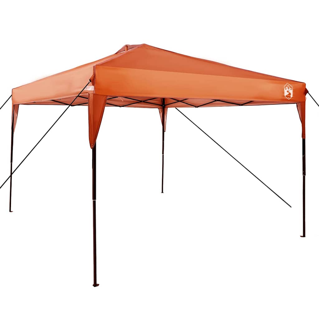 Tenda Gazebo Arancione 290 x 290 x 251 cm Tessuto | homemem39