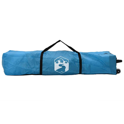 Tenda Gazebo Blu 395 x 395 x 251 cm Tessuto | homemem39