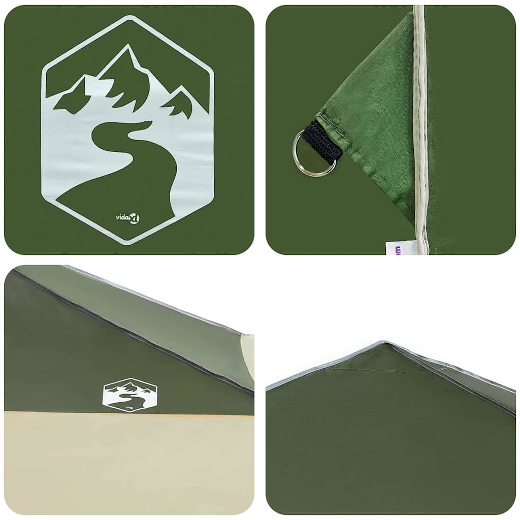 Tenda Gazebo Verde 395 x 395 x 251 cm Tessuto | homemem39