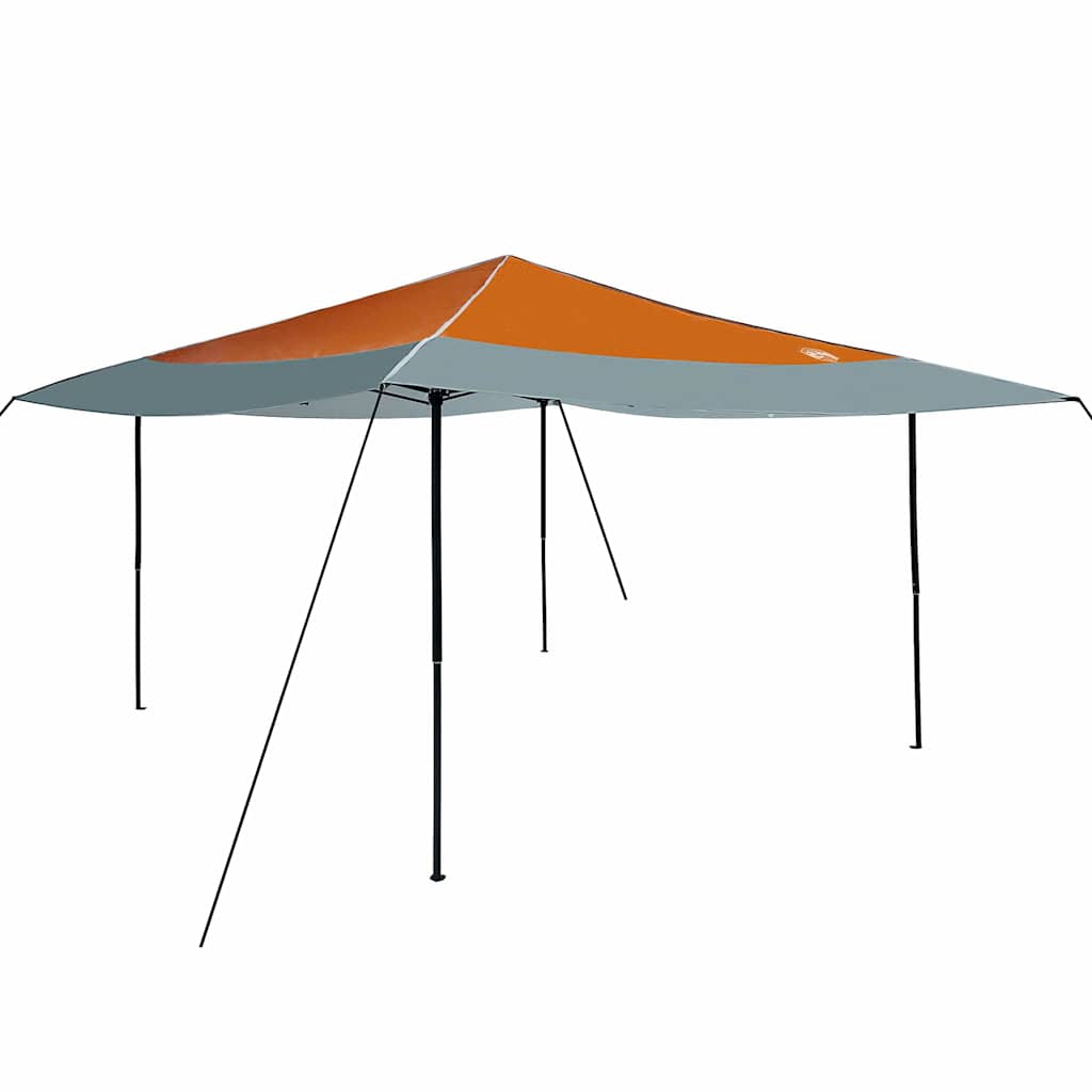 Tenda Gazebo Arancione 395 x 395 x 251 cm Tessuto | homemem39