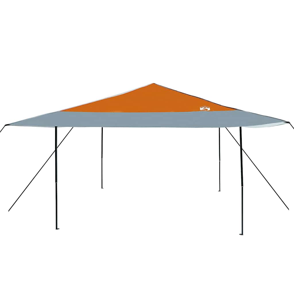 Tenda Gazebo Arancione 395 x 395 x 251 cm Tessuto | homemem39