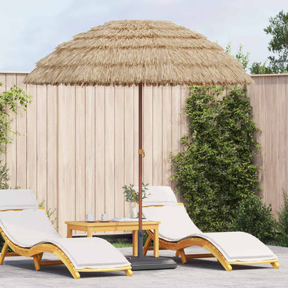 Ombrellone da Spiaggia Naturale 205 x 205 x 210 cm | homemem39