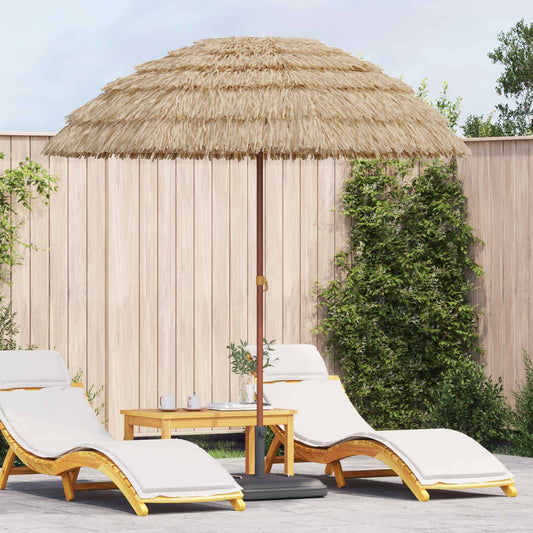 Ombrellone da Spiaggia Naturale 205 x 205 x 210 cm | homemem39