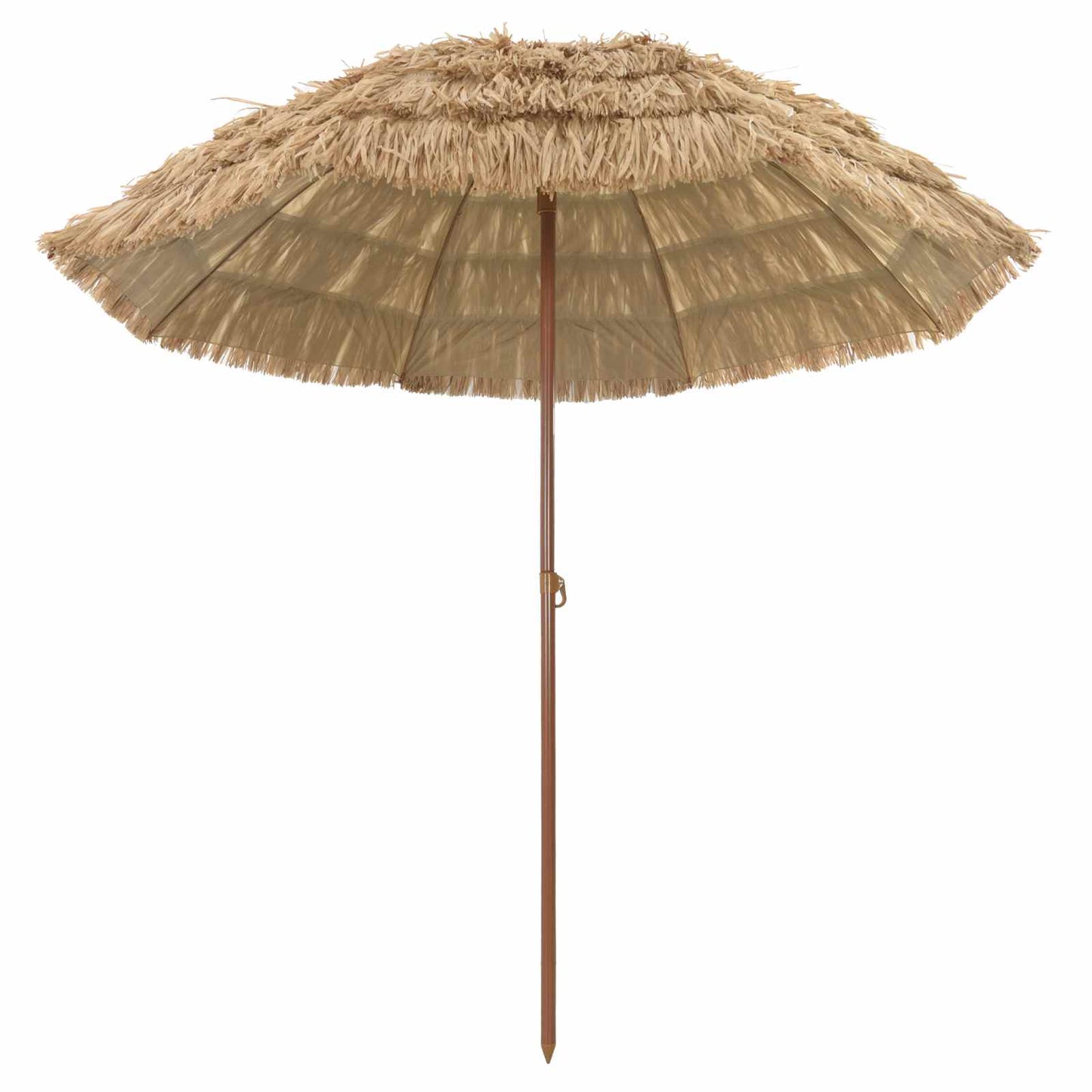 Ombrellone da Spiaggia Naturale 205 x 205 x 210 cm | homemem39