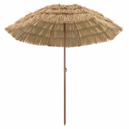 Ombrellone da Spiaggia Naturale 205 x 205 x 210 cm