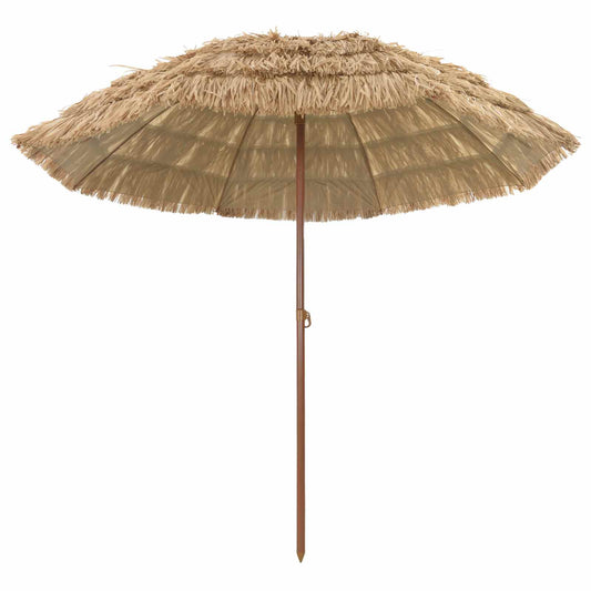 Ombrellone da Spiaggia Naturale 255 x 255 x 255 cm