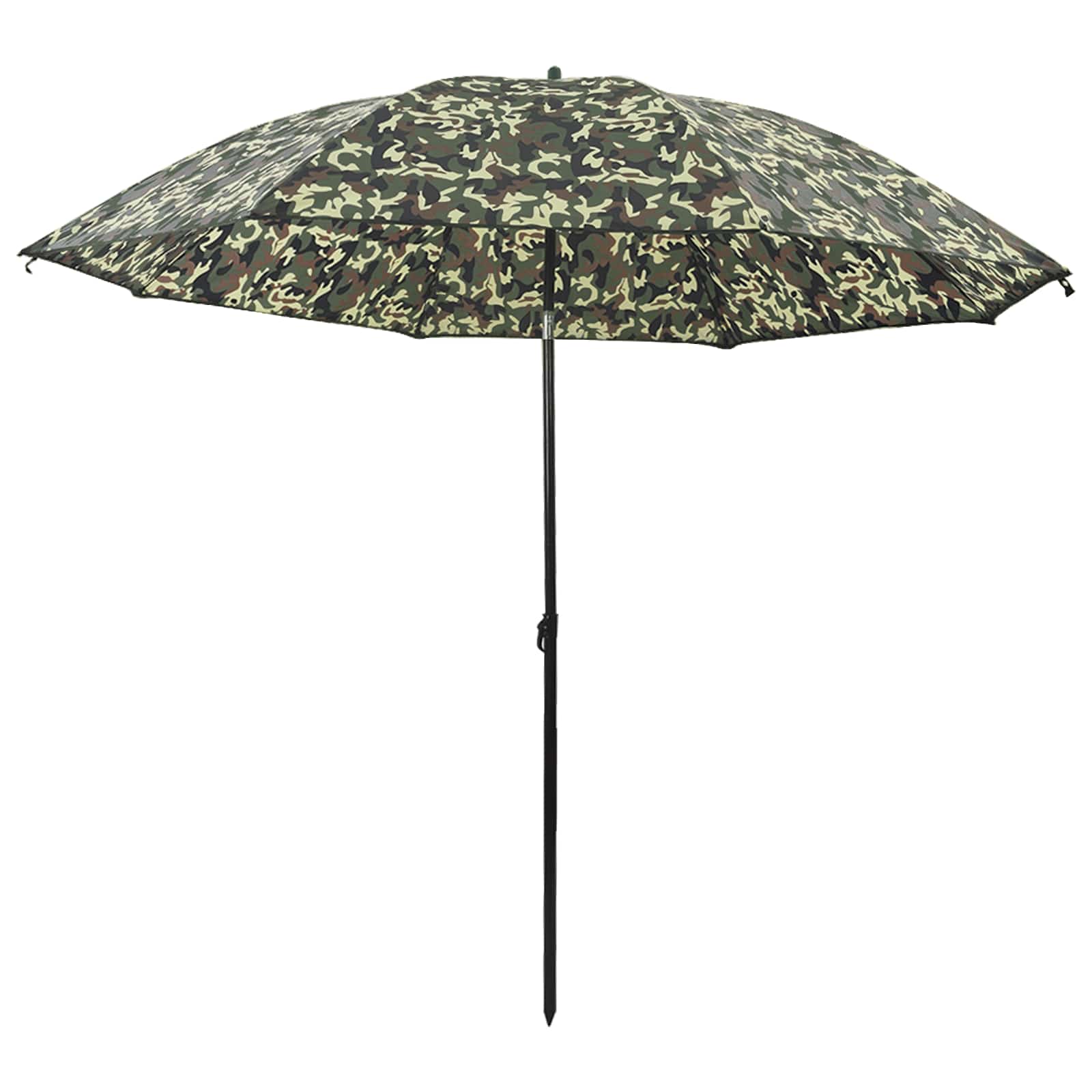 Ombrellone da Pesca Mimetico 220 x 185 cm Poliestere Oxford | homemem39