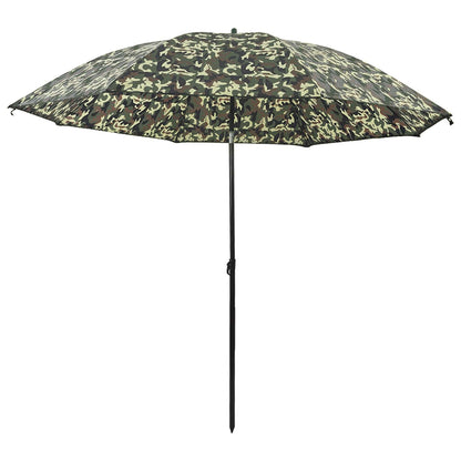 Ombrellone da Pesca Mimetico 220 x 185 cm Poliestere Oxford | homemem39