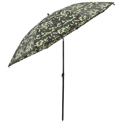 Ombrellone da Pesca Mimetico 220 x 185 cm Poliestere Oxford | homemem39