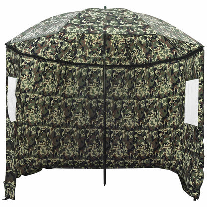 Ombrellone da Pesca Mimetico 220 x 185 cm Poliestere Oxford | homemem39