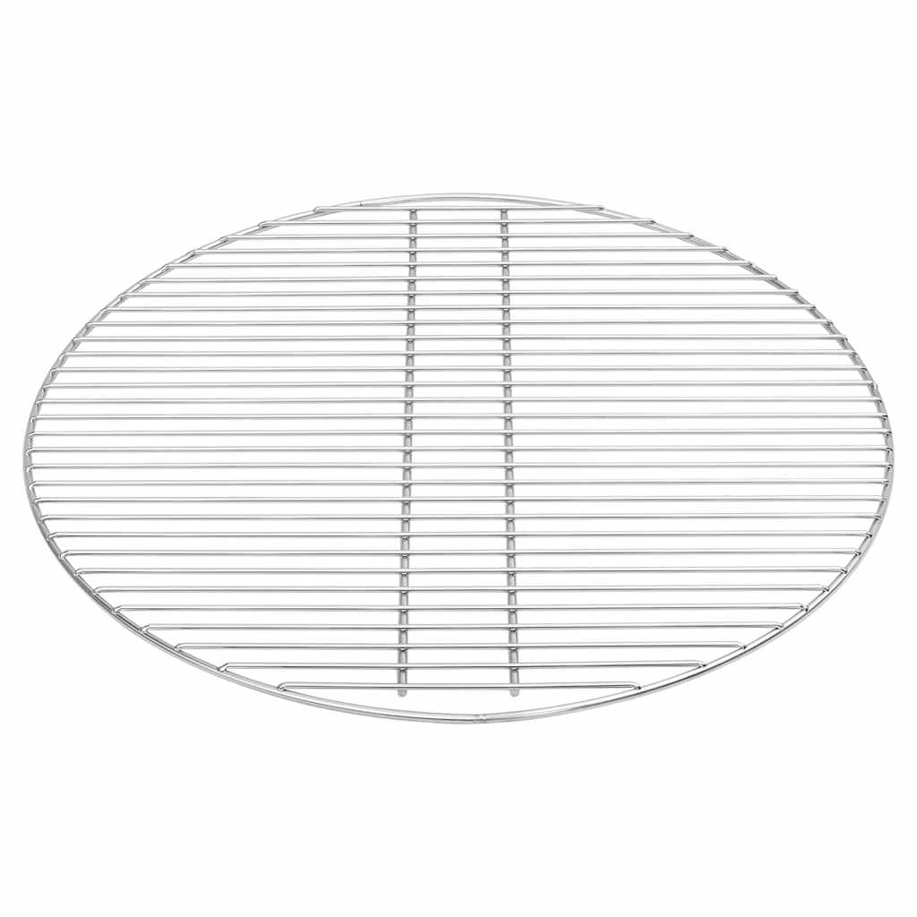 Griglia per barbecue Argento 57 x 57 cm Acciaio inossidabile