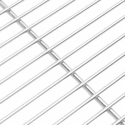 Griglia Argento 40 x 35 cm Acciaio inossidabile