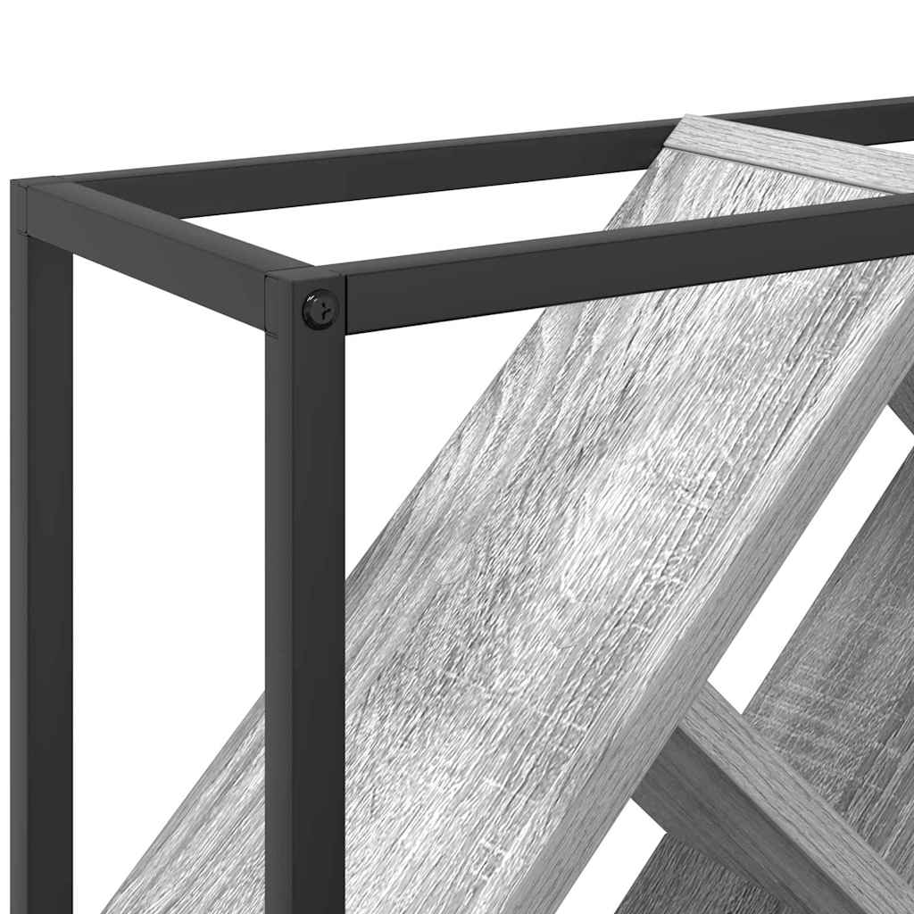 Portabottiglie Grigio Sonoma 51 x 18 x 52,5 cm