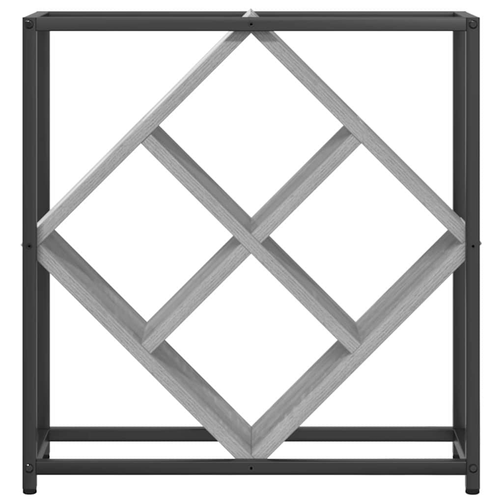 Portabottiglie Grigio Sonoma 51 x 18 x 52,5 cm