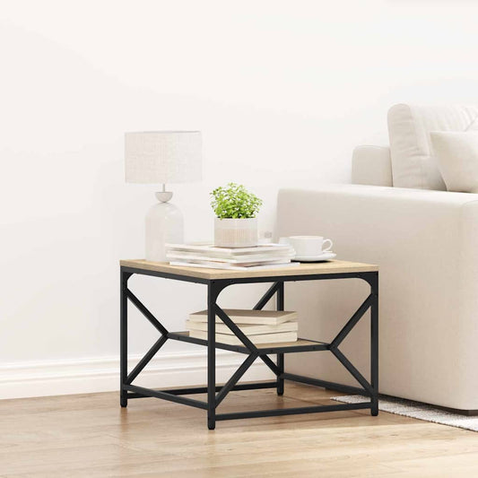 Tavolino da salotto Rovere Sonoma 51 x 50 x 40 cm | homemem39