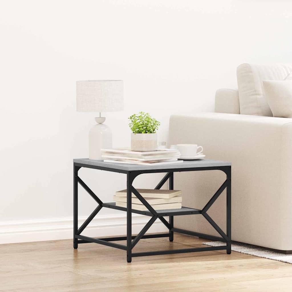 Tavolino da salotto Grigio Sonoma 51 x 50 x 40 cm | homemem39