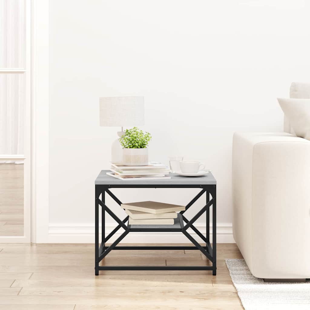 Tavolino da salotto Grigio Sonoma 51 x 50 x 40 cm | homemem39