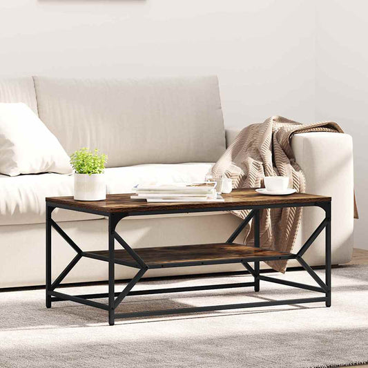 Tavolino da salotto Rovere fumé 90 x 50 x 40 cm | homemem39