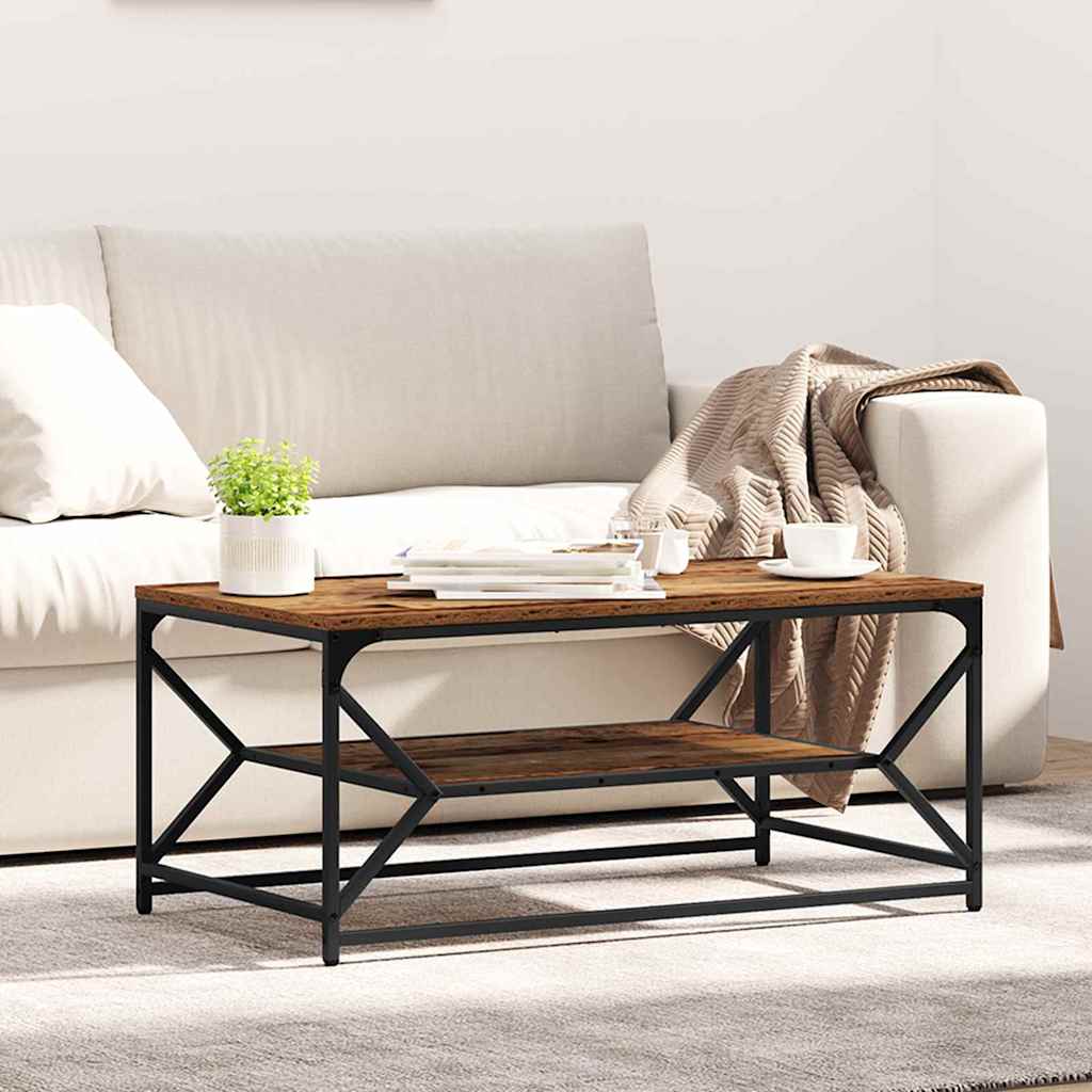 Tavolino da salotto Legno vecchio 90 x 50 x 40 cm | homemem39