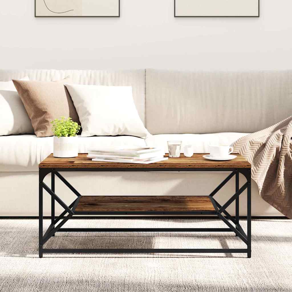 Tavolino da salotto Legno vecchio 90 x 50 x 40 cm | homemem39