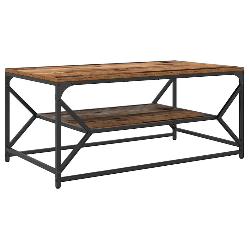 Tavolino da salotto Legno vecchio 90 x 50 x 40 cm | homemem39