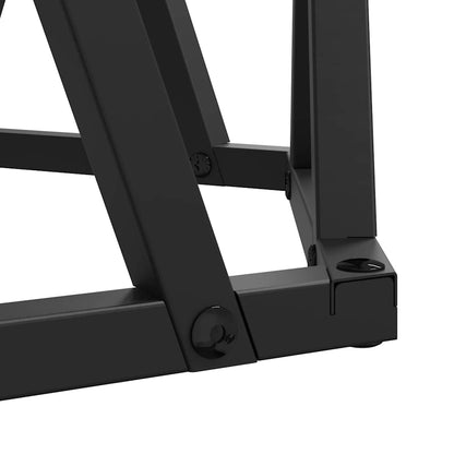 Tavolino da salotto 2 pcs Rovere Nero