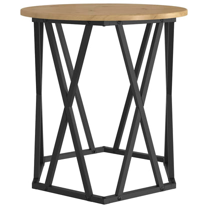 Tavolino da salotto 2 pcs Rovere artigianale