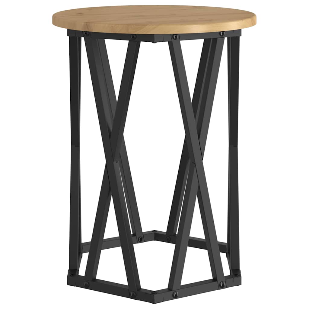 Tavolino da salotto 2 pcs Rovere artigianale