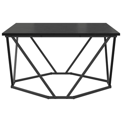Tavolino da salotto Rovere Nero 80 x 80 x 45 cm