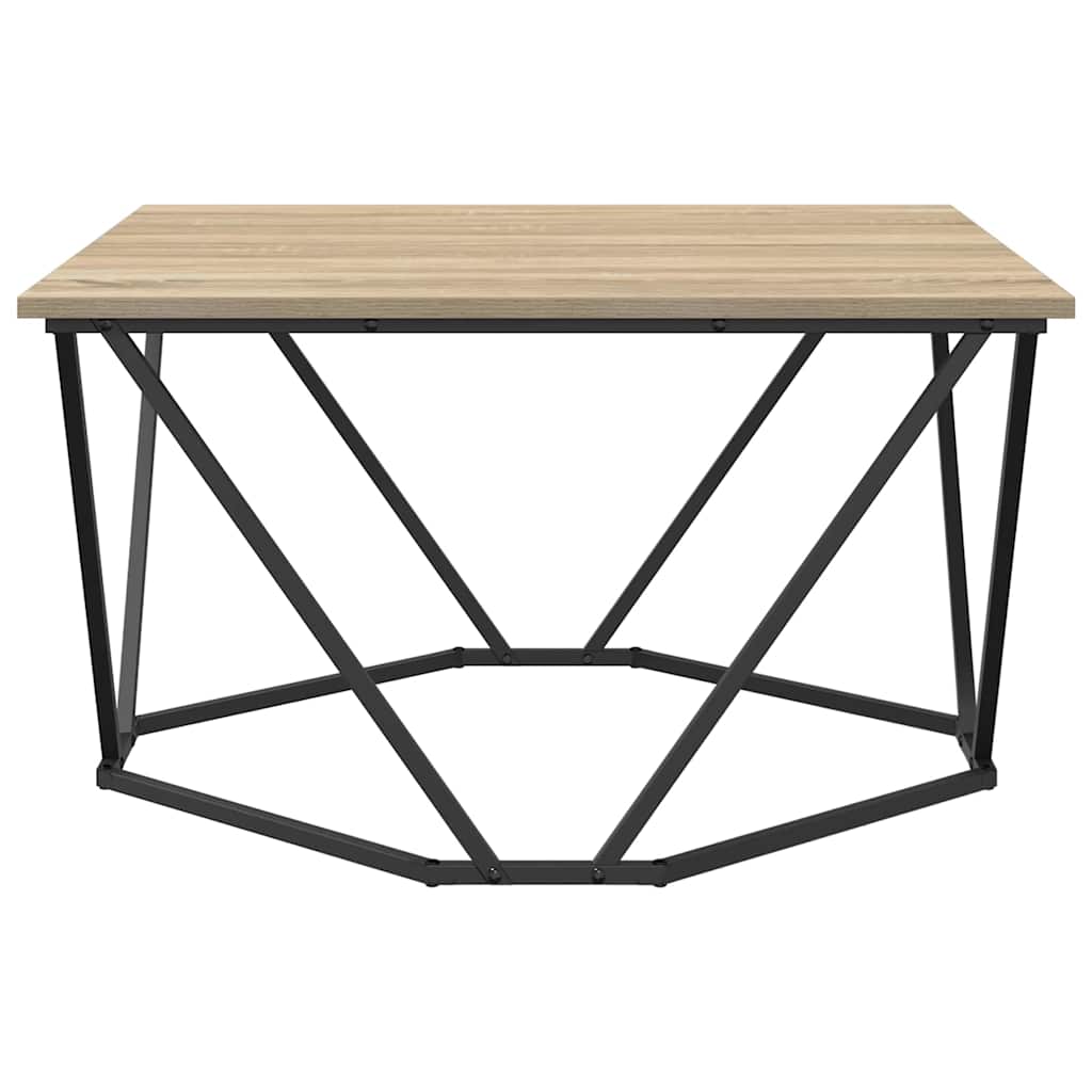 Tavolino da salotto Rovere Sonoma 80 x 80 x 45 cm | homemem39