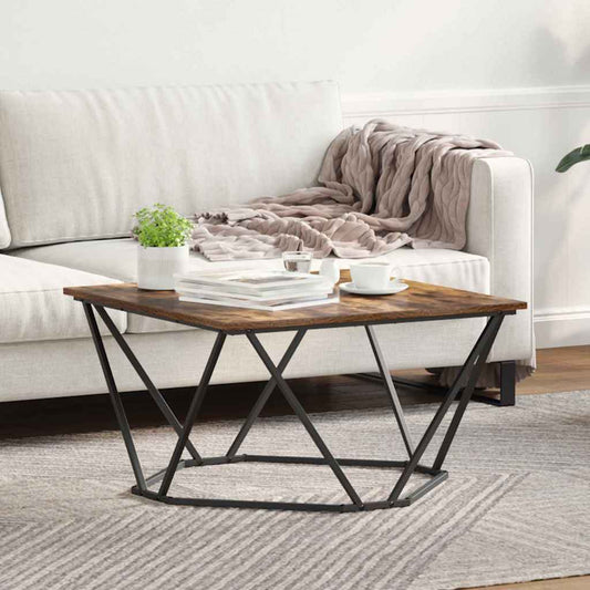 Tavolino da salotto Rovere fumé 80 x 80 x 45 cm | homemem39