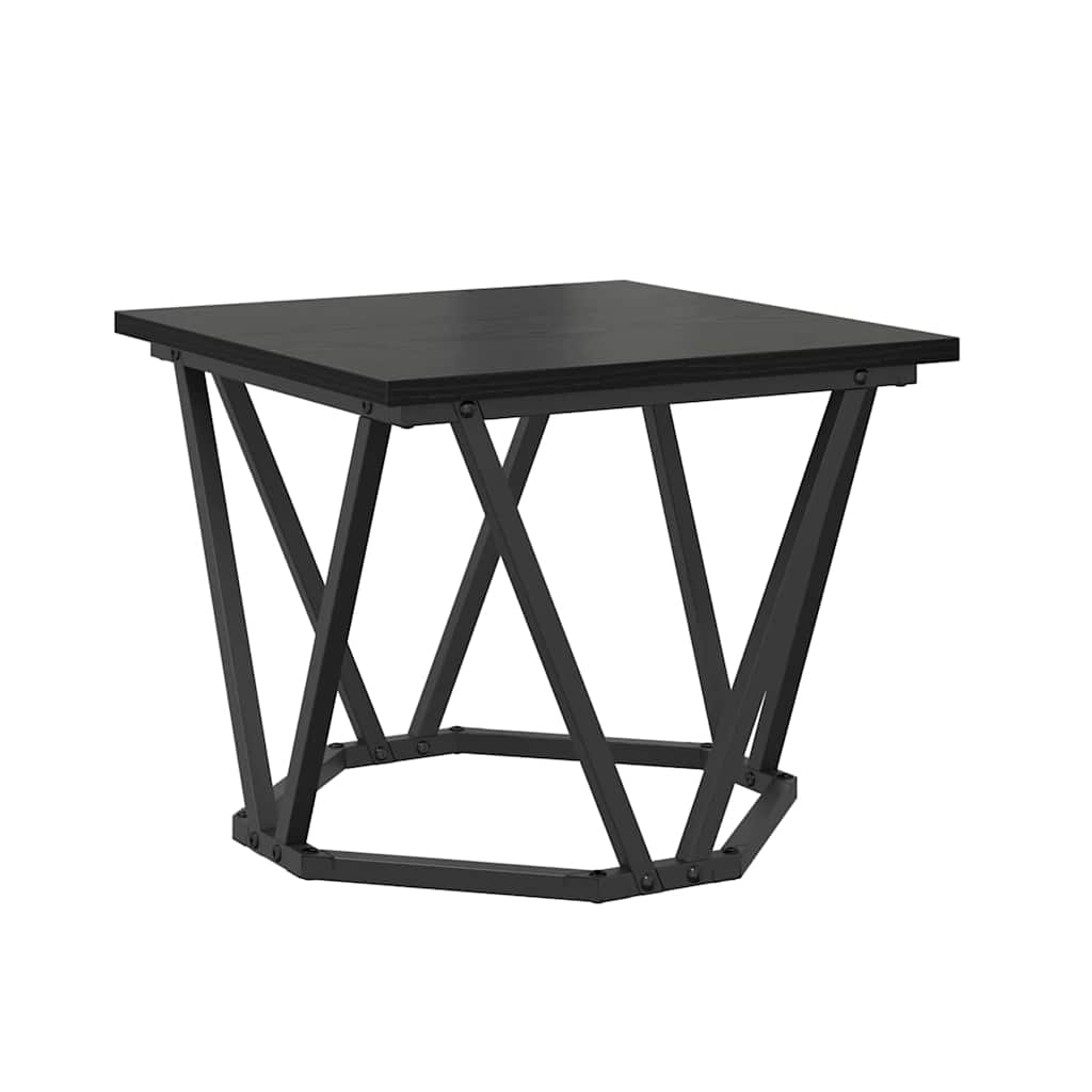 Tavolino da salotto 3 pcs Rovere Nero | homemem39