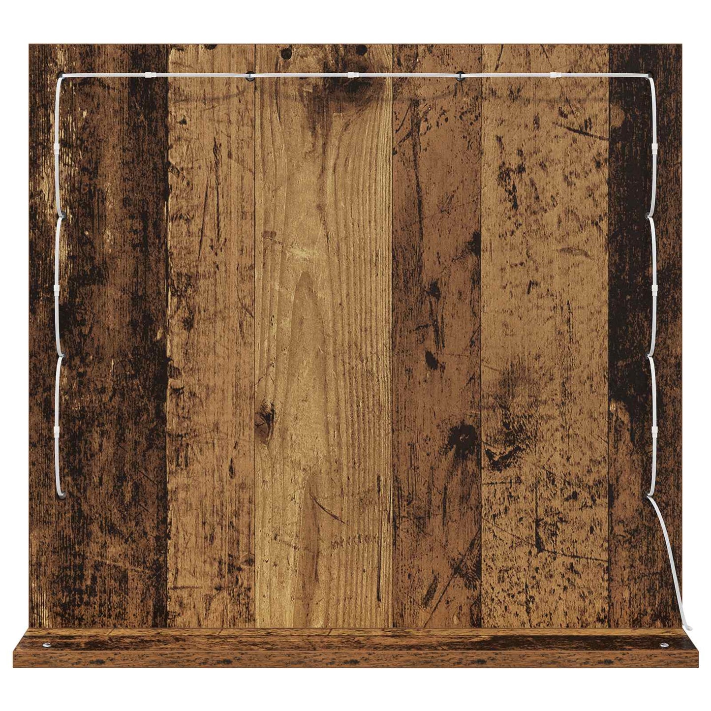 Specchio da Vanità Rettangolare Legno vecchio 60 x 55 x 18 cm | homemem39