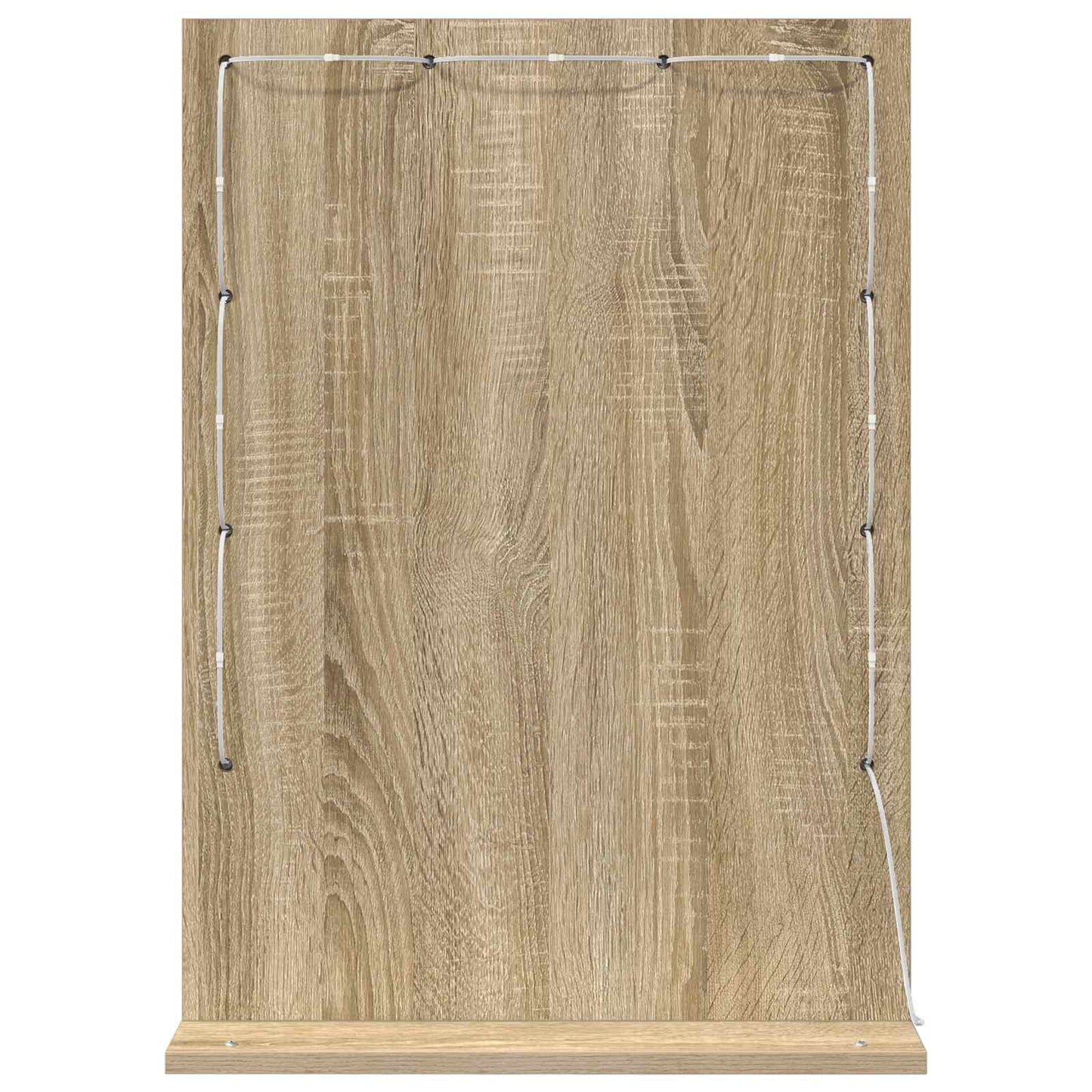 Specchio da Vanità Rettangolare Rovere Sonoma 70 x 50 x 18 cm | homemem39