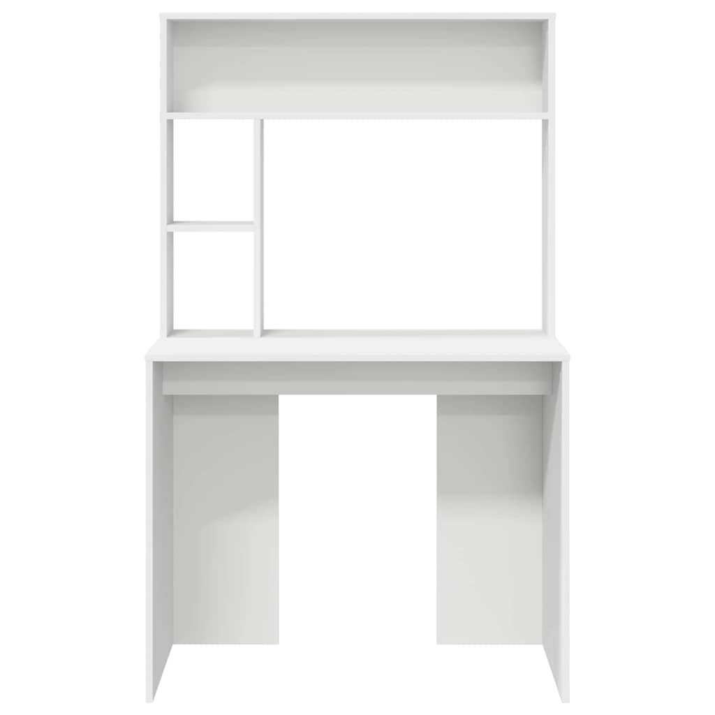 Scrivania Bianco 91 x 50 x 149 cm Legno multistrato