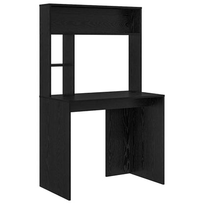 Scrivania Rovere Nero 91 x 50 x 149 cm Legno multistrato | homemem39