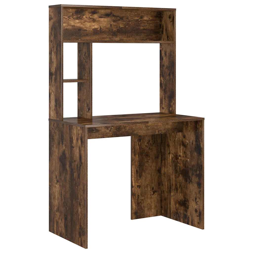 Scrivania Rovere fumé 91 x 50 x 149 cm Legno multistrato