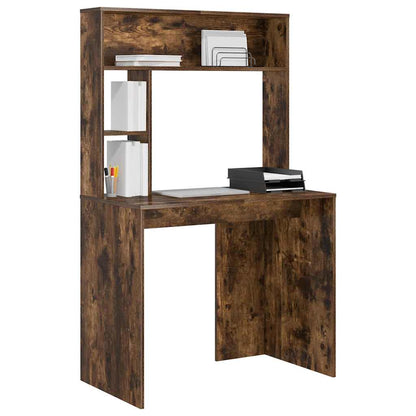 Scrivania Rovere fumé 91 x 50 x 149 cm Legno multistrato | homemem39