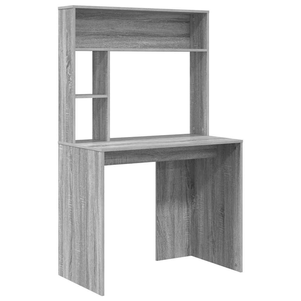 Scrivania Grigio Sonoma 91 x 50 x 149 cm Legno multistrato | homemem39