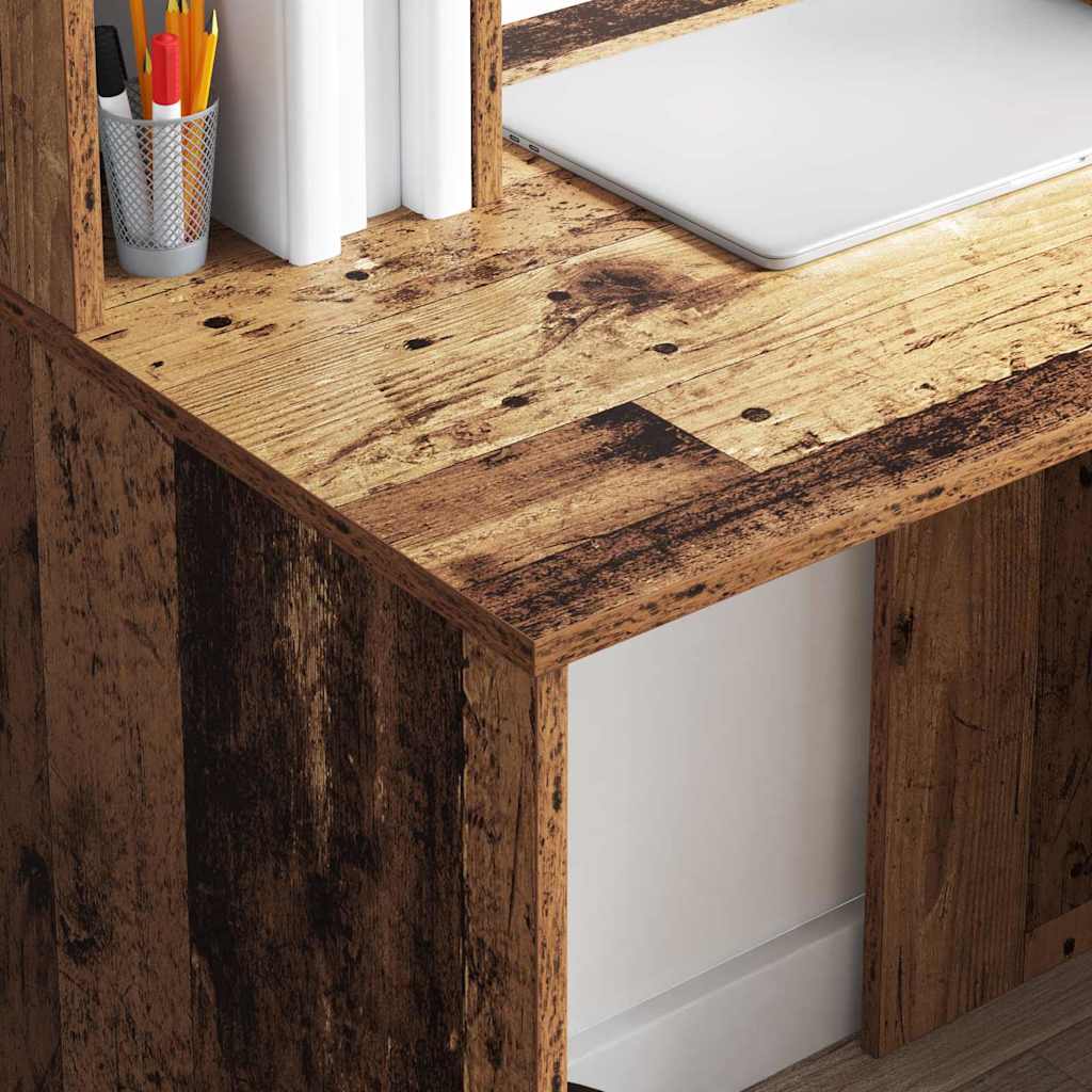 Scrivania Legno vecchio 91 x 50 x 149 cm Legno multistrato | homemem39