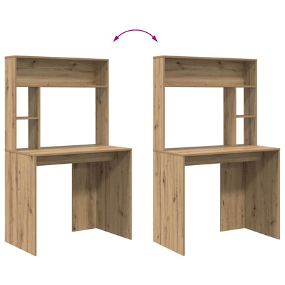 Scrivania Rovere artigianale 91 x 50 x 149 cm Legno multistrato | homemem39