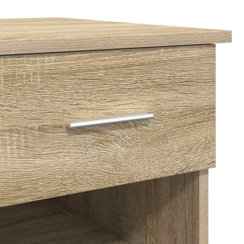 Scrivania Rovere Sonoma 90 x 49 x 75 cm Legno multistrato | homemem39