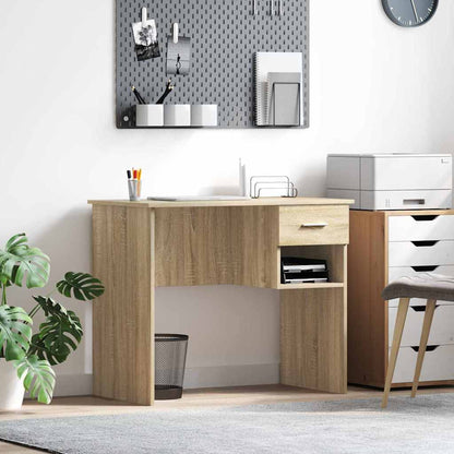 Scrivania Rovere Sonoma 90 x 49 x 75 cm Legno multistrato | homemem39